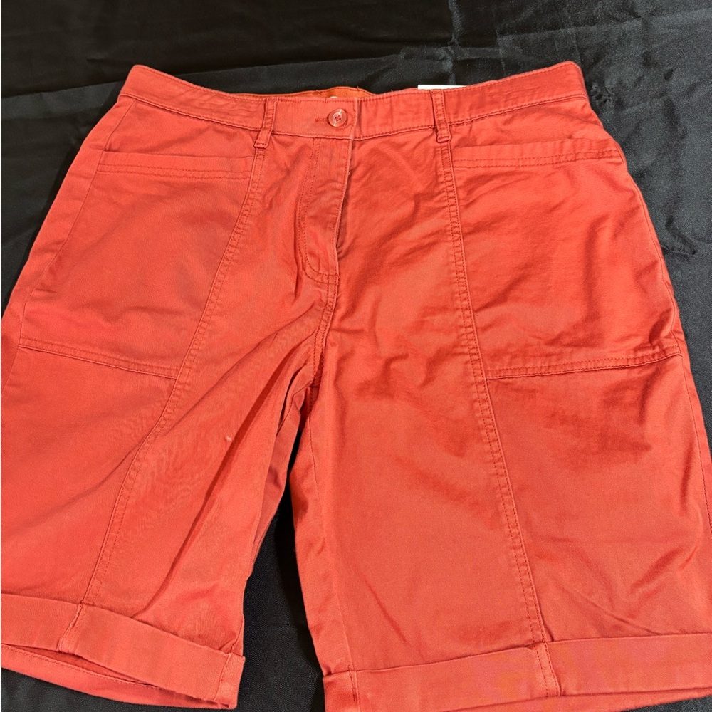 Croft & Barrow Men's Rust Cargo Shorts